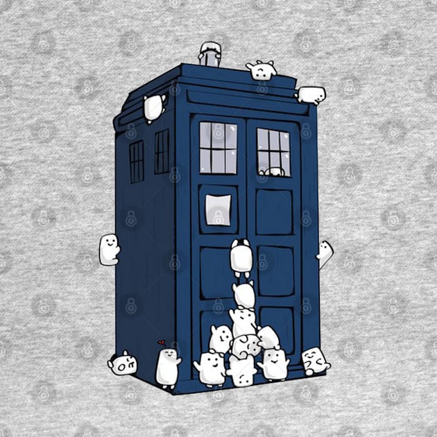 The Adipose Have the Phone Box by Jamesdesign